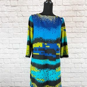 AA Studio Geometric Shift Dress